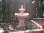 used light tan fountain 2